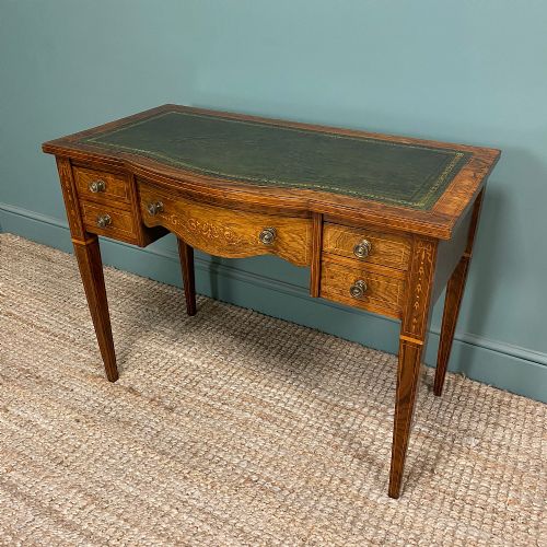 ROSEWOOD ANTIQUE WRITING TABLE - ADDITIONAL PHOTO 3