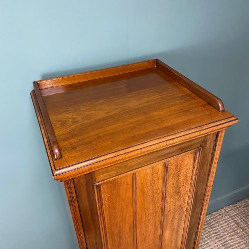 QUALITY VICTORIAN WALNUT ANTIQUE CUPBOARD - ADDITIONAL PHOTO 2