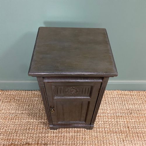 VICTORIAN PAINTED ANTIQUE CUPBOARD - ADDITIONAL PHOTO 1