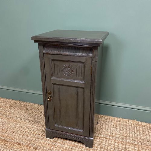 VICTORIAN PAINTED ANTIQUE CUPBOARD - ADDITIONAL PHOTO 2