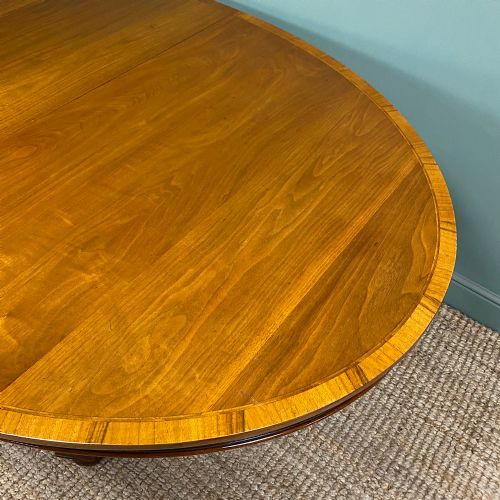 LARGE EDWARDIAN ANTIQUE DINING TABLE - ADDITIONAL PHOTO 1