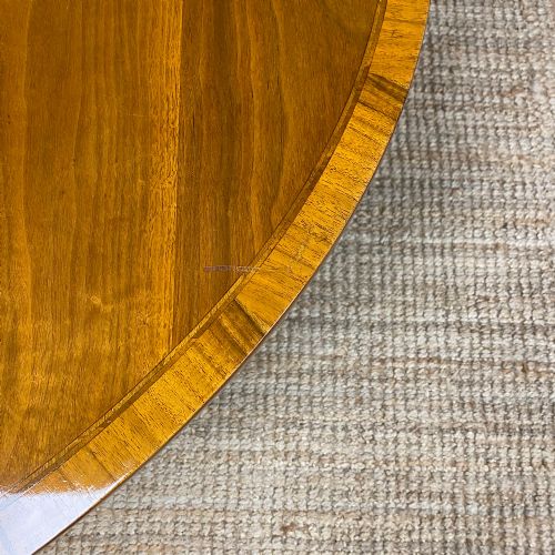LARGE EDWARDIAN ANTIQUE DINING TABLE - ADDITIONAL PHOTO 7