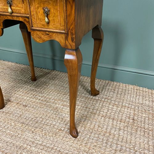 STUNNING WALNUT ANTIQUE LOW BOY - ADDITIONAL PHOTO 2