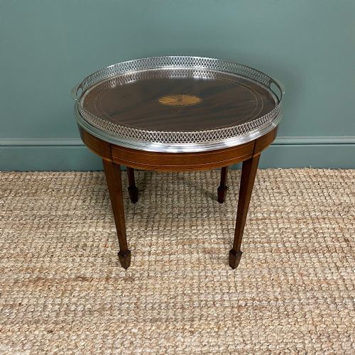 fine quality edwardian mahogany antique coffee table - CATEGORY: ANTIQUE TABLES - DATED EDWARDIAN