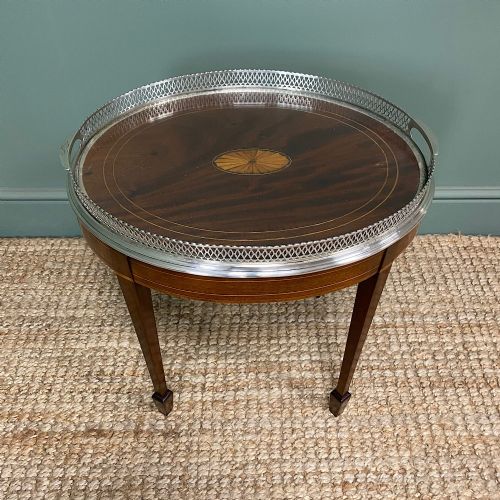 FINE QUALITY EDWARDIAN MAHOGANY ANTIQUE COFFEE TABLE - ADDITIONAL PHOTO 1