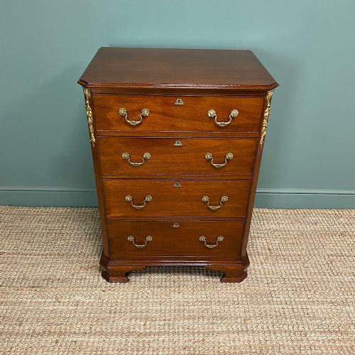 QUALITY VICTORIAN MAHOGANY ANTIQUE CHEST - ADDITIONAL PHOTO 1