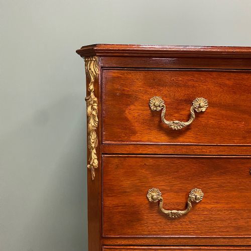 QUALITY VICTORIAN MAHOGANY ANTIQUE CHEST - ADDITIONAL PHOTO 7