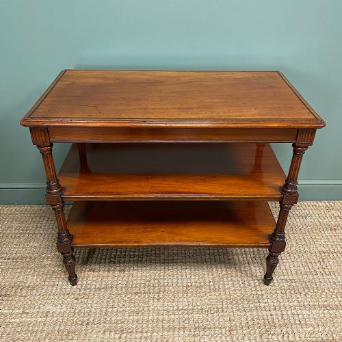 SUPERB QUALITY ANTIQUE VICTORIAN MAHOGANY BUFFET - ADDITIONAL PHOTO 1