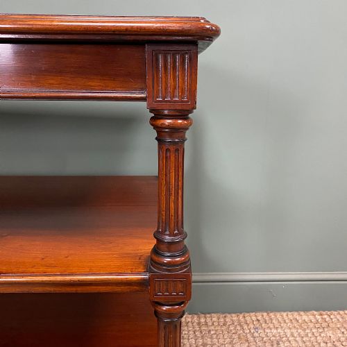 SUPERB QUALITY ANTIQUE VICTORIAN MAHOGANY BUFFET - ADDITIONAL PHOTO 3