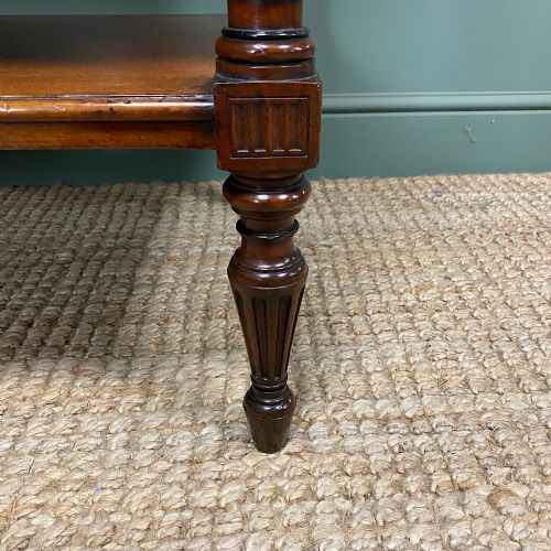 SUPERB QUALITY ANTIQUE VICTORIAN MAHOGANY BUFFET - ADDITIONAL PHOTO 5