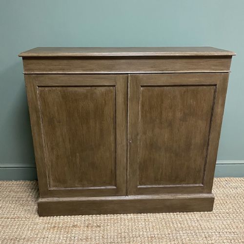 country house victorian painted antique cupboard - CATEGORY: ANTIQUE SIDEBOARDS - DATED VICTORIAN