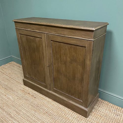 COUNTRY HOUSE VICTORIAN PAINTED ANTIQUE CUPBOARD - ADDITIONAL PHOTO 2