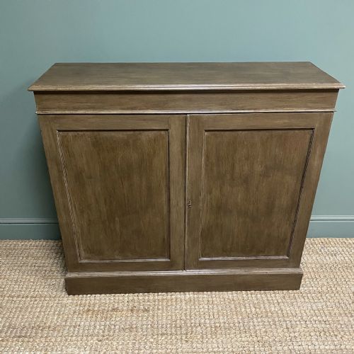 COUNTRY HOUSE VICTORIAN PAINTED ANTIQUE CUPBOARD - ADDITIONAL PHOTO 3