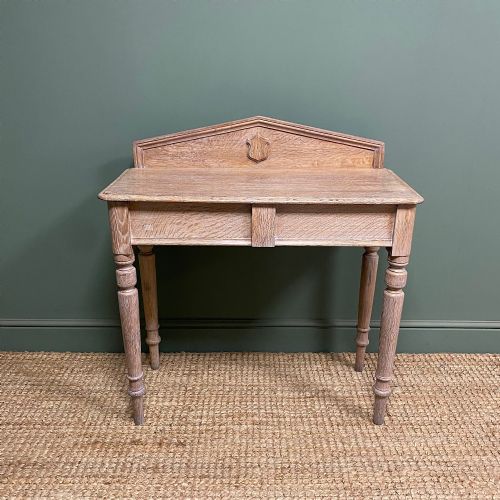 quality victorian oak antique hall table - CATEGORY: ANTIQUE TABLES - DATED VICTORIAN