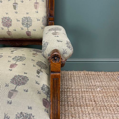 QUALITY VICTORIAN ANTIQUE ARMCHAIR - ADDITIONAL PHOTO 2