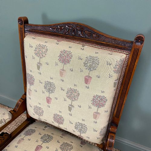 QUALITY VICTORIAN ANTIQUE ARMCHAIR - ADDITIONAL PHOTO 7