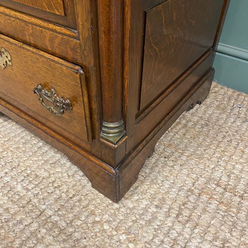COUNTRY PERIOD OAK ANTIQUE MULE CHEST - ADDITIONAL PHOTO 4