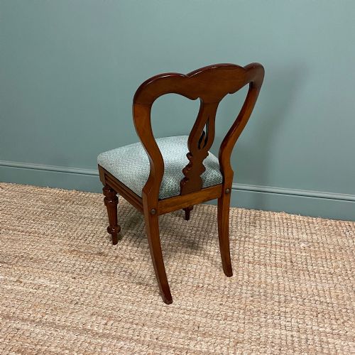 SET OF SIX VICTORIAN MAHOGANY ANTIQUE DINING CHAIRS - ADDITIONAL PHOTO 5