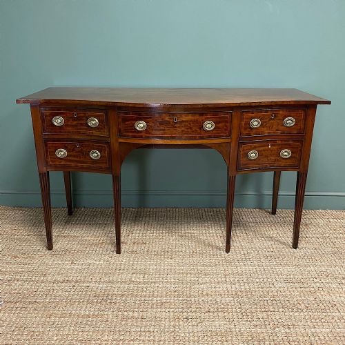 quality mahogany antique georgian sideboard - CATEGORY: ANTIQUE SIDEBOARDS - DATED GEORGIAN