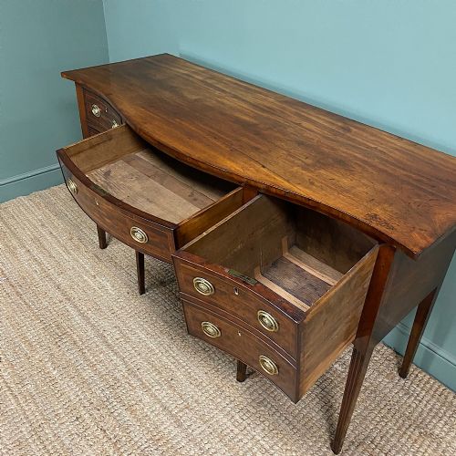 QUALITY MAHOGANY ANTIQUE GEORGIAN SIDEBOARD - ADDITIONAL PHOTO 1