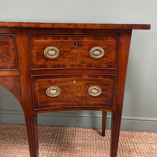 QUALITY MAHOGANY ANTIQUE GEORGIAN SIDEBOARD - ADDITIONAL PHOTO 2