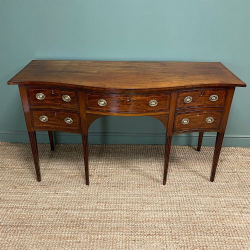 QUALITY MAHOGANY ANTIQUE GEORGIAN SIDEBOARD - ADDITIONAL PHOTO 3