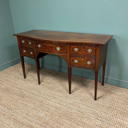 QUALITY MAHOGANY ANTIQUE GEORGIAN SIDEBOARD - ADDITIONAL PHOTO 5