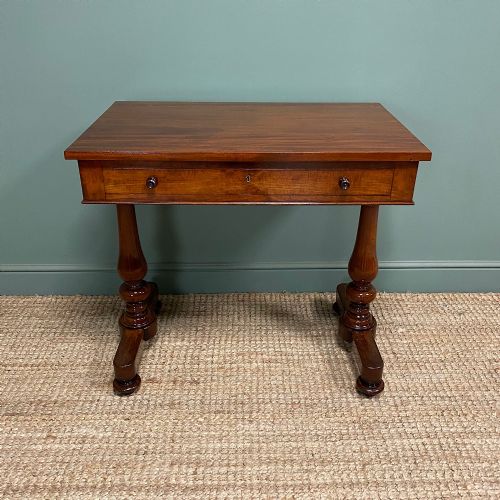 quality mahogany regency antique writing table - CATEGORY: ANTIQUE TABLES - DATED GEORGIAN