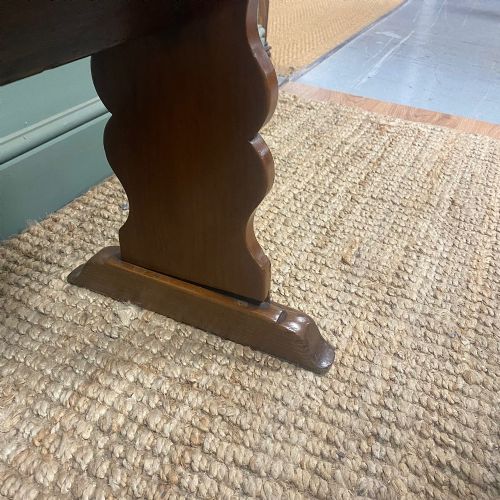 PAIR OF PERIOD ELM ANTIQUE BENCHES - ADDITIONAL PHOTO 1