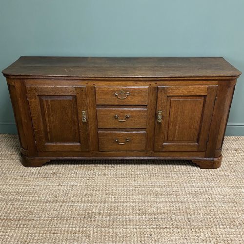 PERIOD 18TH CENTURY GEORGIAN OAK ANTIQUE DRESSER - ADDITIONAL PHOTO 3