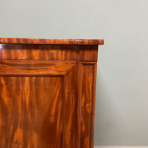 SUPERB QUALITY ANTIQUE REGENCY LINEN PRESS - ADDITIONAL PHOTO 3