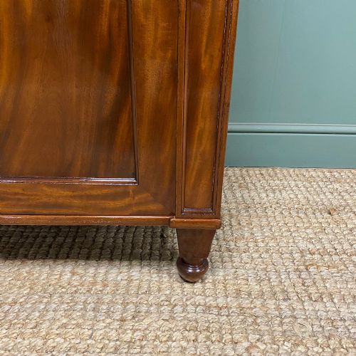 SUPERB QUALITY ANTIQUE REGENCY LINEN PRESS - ADDITIONAL PHOTO 4