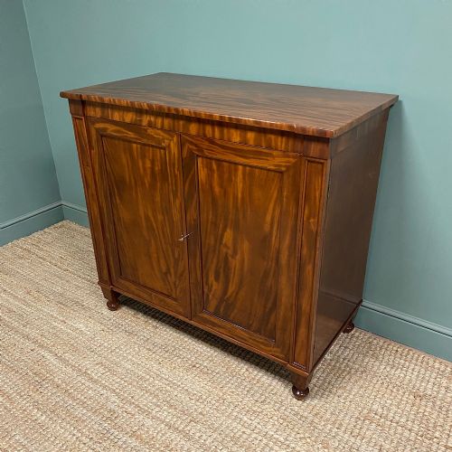 SUPERB QUALITY ANTIQUE REGENCY LINEN PRESS - ADDITIONAL PHOTO 7