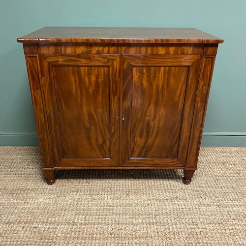 SUPERB QUALITY ANTIQUE REGENCY LINEN PRESS - ADDITIONAL PHOTO 9