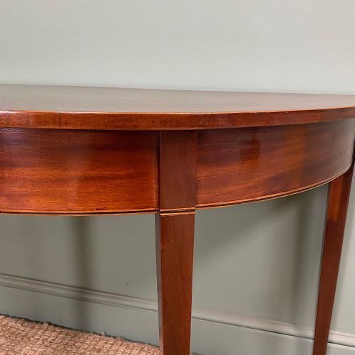 PAIR OF GEORGIAN MAHOGANY ANTIQUE CONSOLE TABLES - ADDITIONAL PHOTO 3