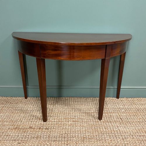 PAIR OF GEORGIAN MAHOGANY ANTIQUE CONSOLE TABLES - ADDITIONAL PHOTO 7
