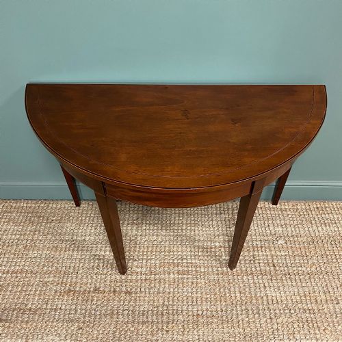 PAIR OF GEORGIAN MAHOGANY ANTIQUE CONSOLE TABLES - ADDITIONAL PHOTO 8