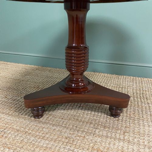 SUPERB QUALITY MARBLE TOP ANTIQUE CENTRE TABLE - ADDITIONAL PHOTO 2