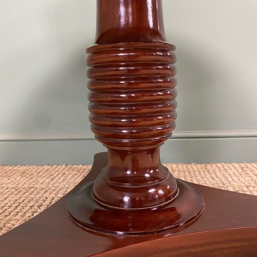 SUPERB QUALITY MARBLE TOP ANTIQUE CENTRE TABLE - ADDITIONAL PHOTO 6