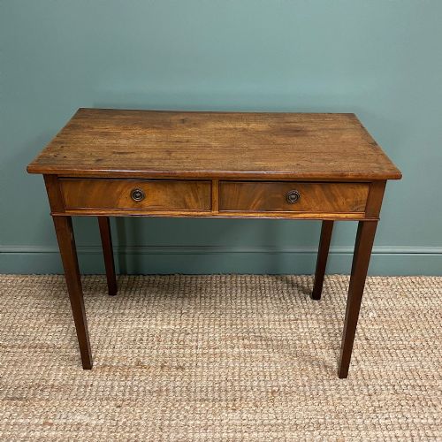 elegant antique victorian mahogany side table - CATEGORY: ANTIQUE TABLES - DATED VICTORIAN