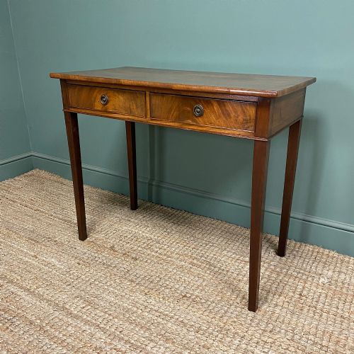 ELEGANT ANTIQUE VICTORIAN MAHOGANY SIDE TABLE - ADDITIONAL PHOTO 3