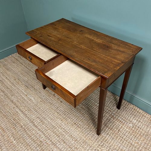 ELEGANT ANTIQUE VICTORIAN MAHOGANY SIDE TABLE - ADDITIONAL PHOTO 5