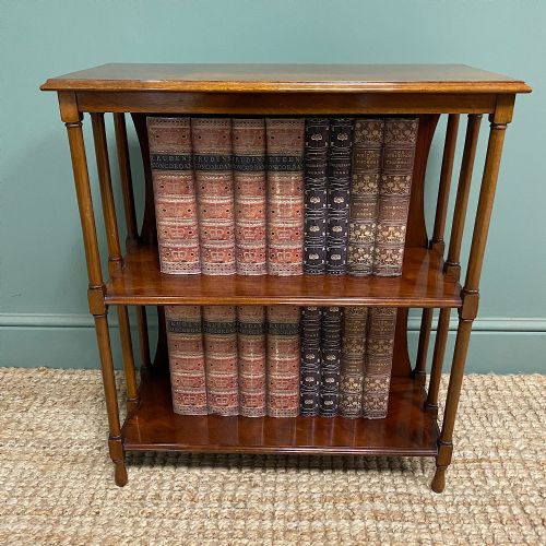 beautiful small antique bookcase - CATEGORY: ANTIQUE BOOKCASES - DATED 19TH CENTURY