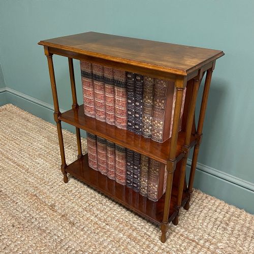 BEAUTIFUL SMALL ANTIQUE BOOKCASE - ADDITIONAL PHOTO 1