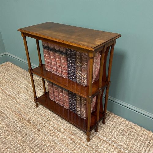 BEAUTIFUL SMALL ANTIQUE BOOKCASE - ADDITIONAL PHOTO 4