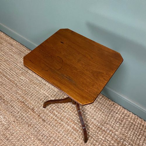FINE ANTIQUE REGENCY TRIPOD TABLE OCCASIONAL TABLE - ADDITIONAL PHOTO 1