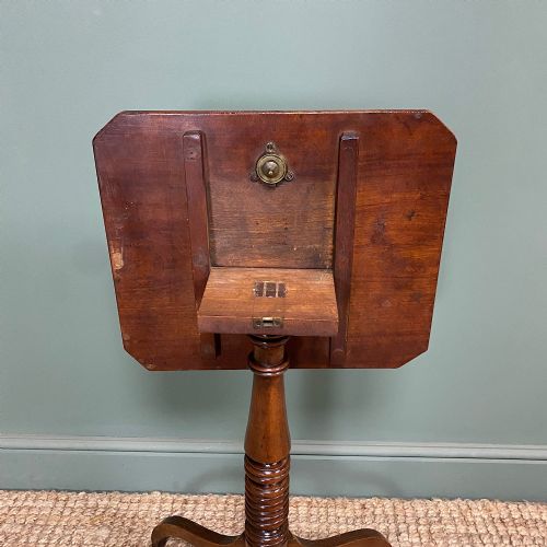 FINE ANTIQUE REGENCY TRIPOD TABLE OCCASIONAL TABLE - ADDITIONAL PHOTO 2
