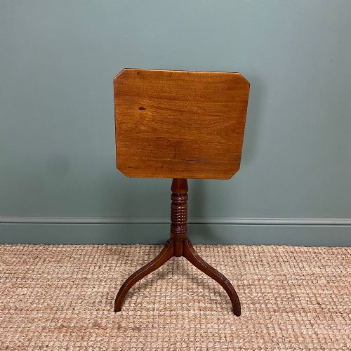 FINE ANTIQUE REGENCY TRIPOD TABLE OCCASIONAL TABLE - ADDITIONAL PHOTO 3