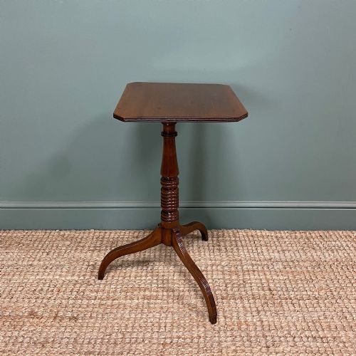 FINE ANTIQUE REGENCY TRIPOD TABLE OCCASIONAL TABLE - ADDITIONAL PHOTO 5