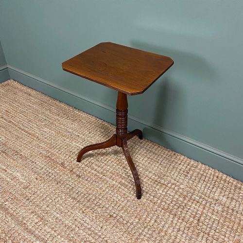 FINE ANTIQUE REGENCY TRIPOD TABLE OCCASIONAL TABLE - ADDITIONAL PHOTO 6